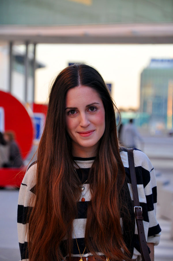 Gala Gonzalez at Cibeles Madrid Fashion Week