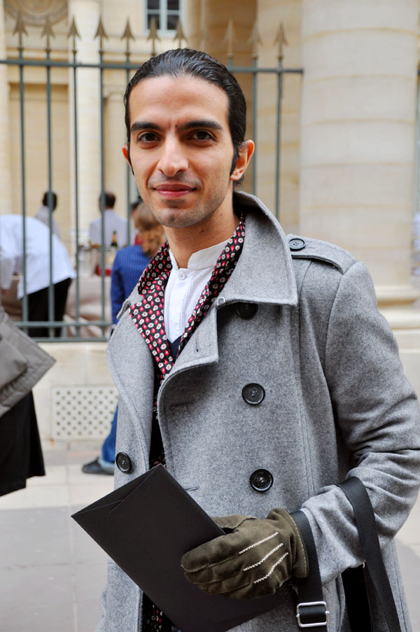 Imran amed at Paris Fashion Week aw 2009