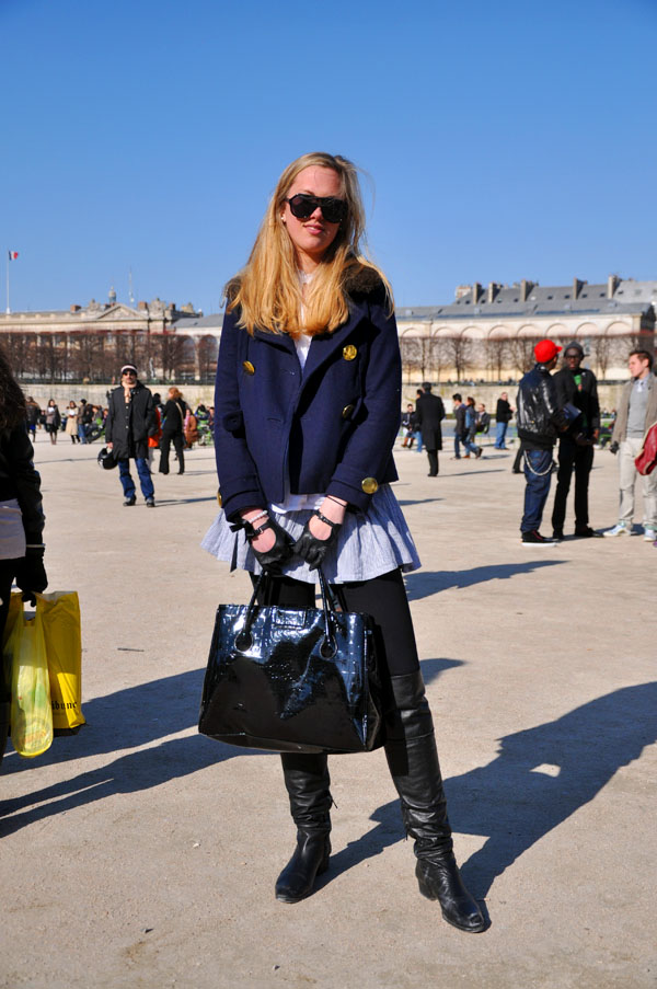 Michaella at Paris fashion Week 2009