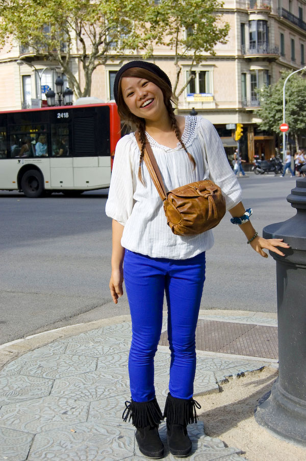 street-fashion-barcelona-meiko Meiko in Barcelona